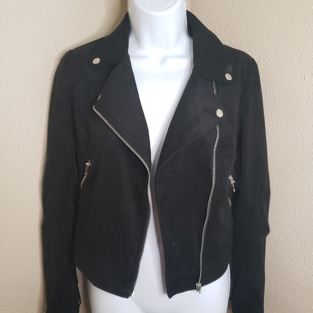 Suede Small Leather Jacket